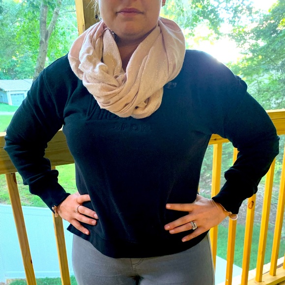 Express pink glittery scarf - Picture 1 of 1